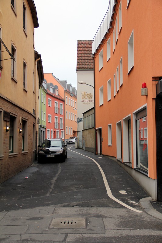 Die Handgasse verbindet zwischen Semmelstraße und Kartause