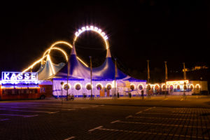 Circus Carl Busch bei einem Gastspiel im Jahr 2012.