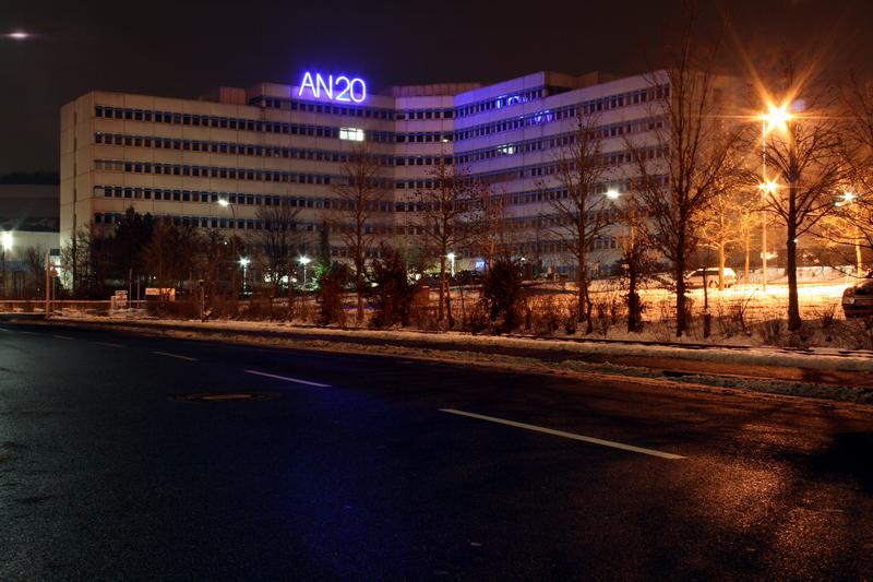 Das ehemalige "Noell-Gebäude" trägt heute den Namen "AN20".