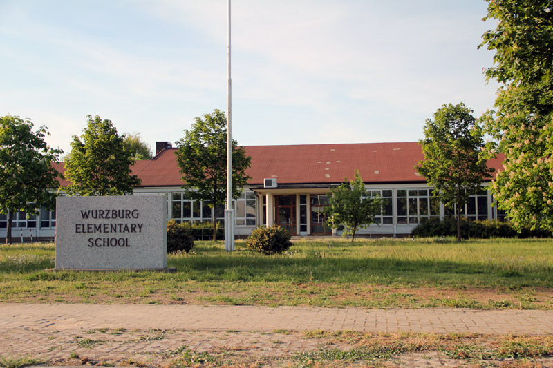 Die ehemalige "Wuerzburg Elementary School" (Grundschule).