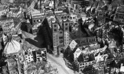 Würzburg nach der Zerstörung im Jahr 1945