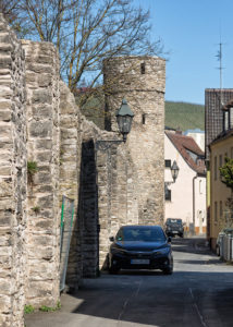 Alter Turm in der Gasse "An der Stadtmauer"