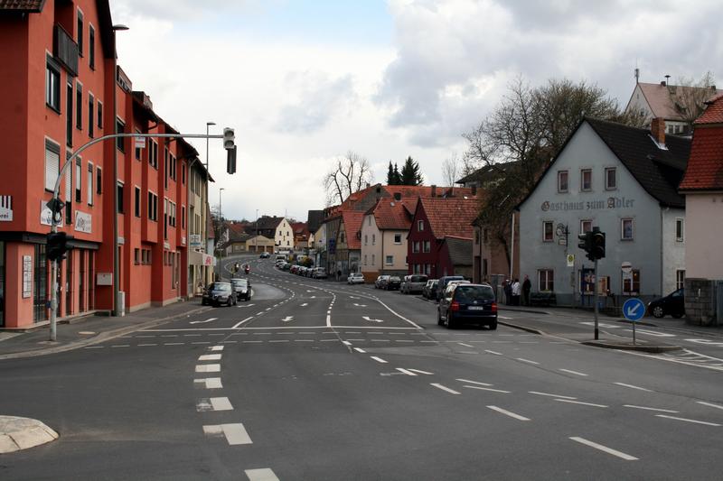 Ortskern von Versbach.