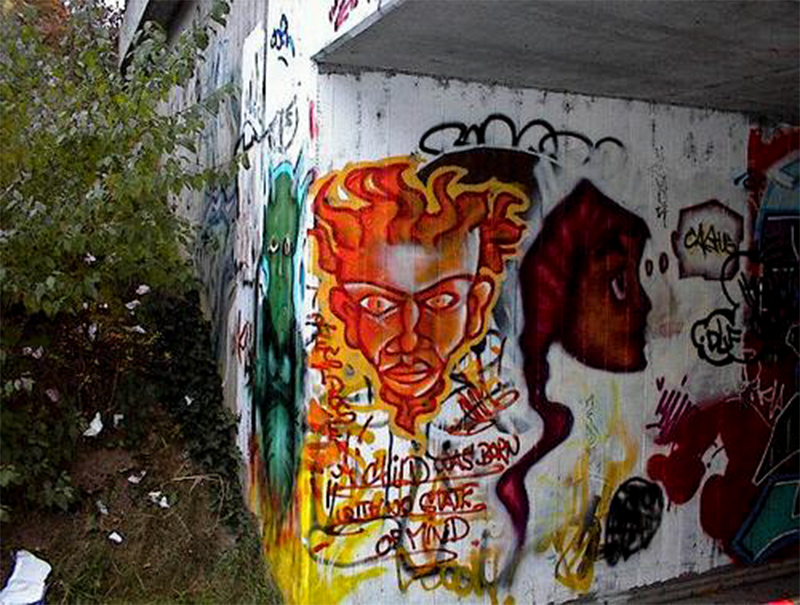 Graffiti in Würzburg