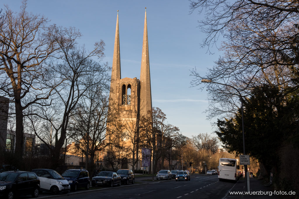 Die evangelische St. Johannis Kirche.