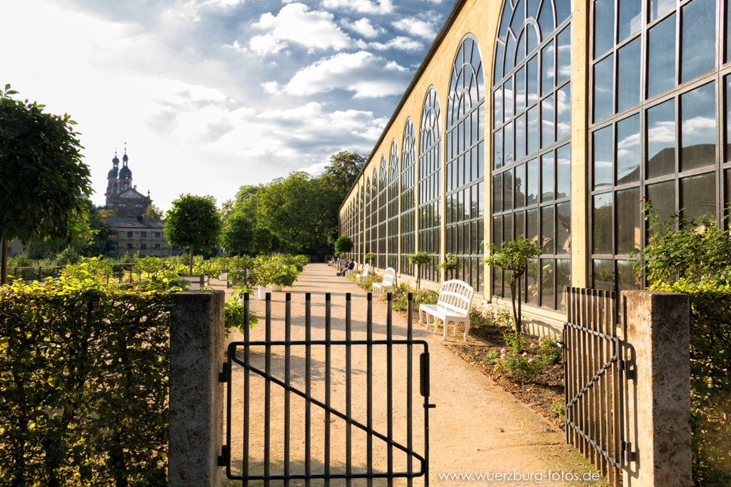 Orangerie im Hofgarten der Residenz.