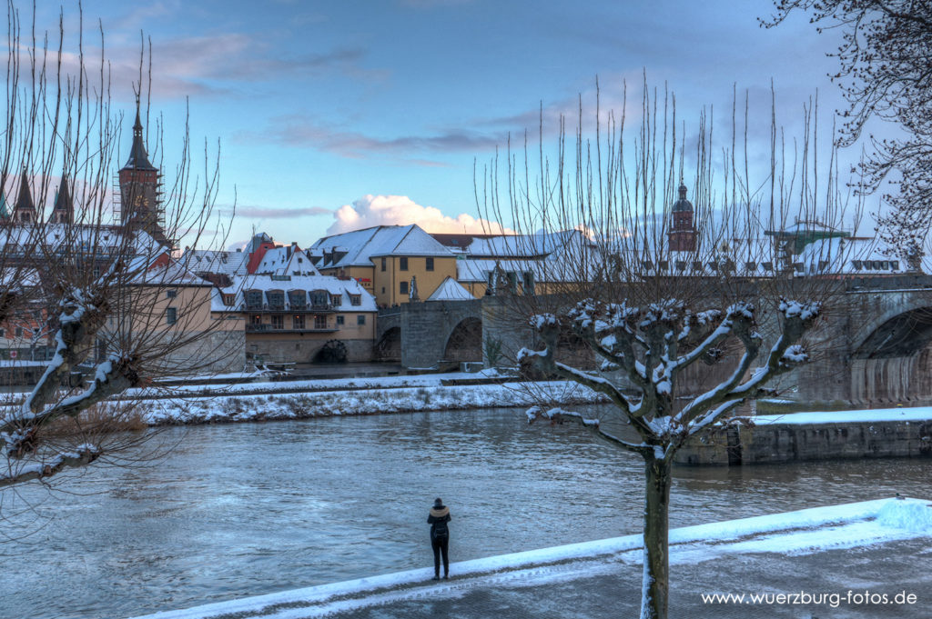 Würzburg im Winter Anfang 2016.