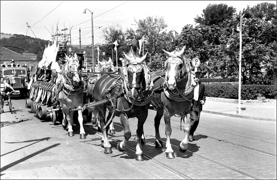 1949 - Kilianifestzug der Brauereien