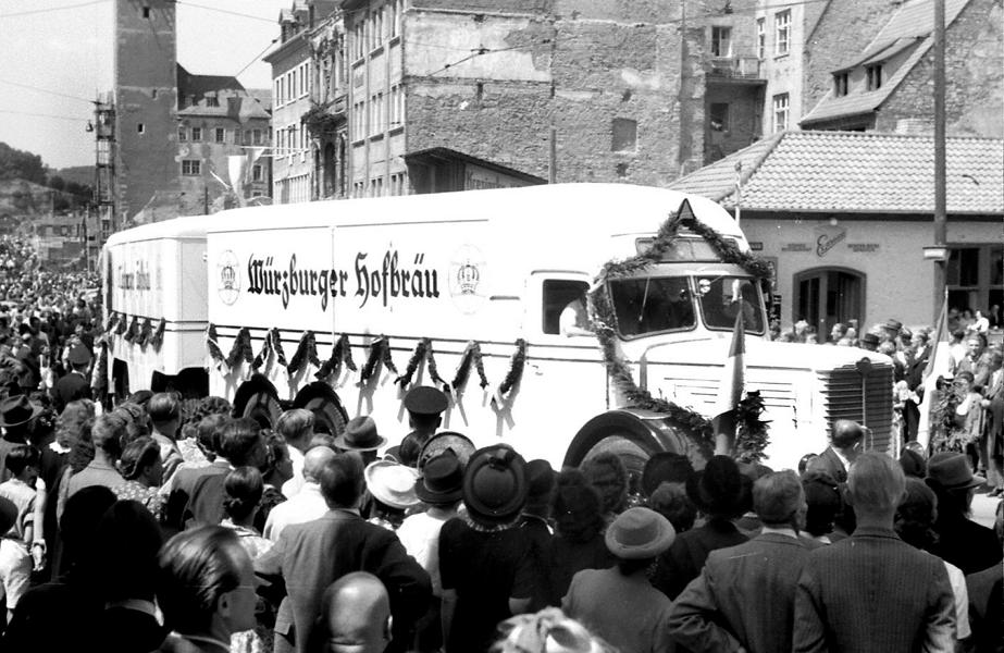 Bier-LKW 1950