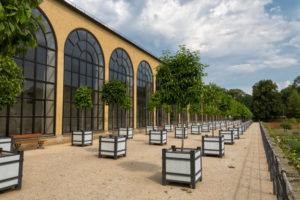 Die Orangerie im Hofgarten der Würzburger Residenz