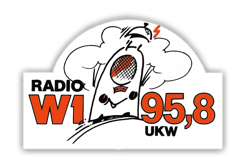 Radio W1 Aufkleber