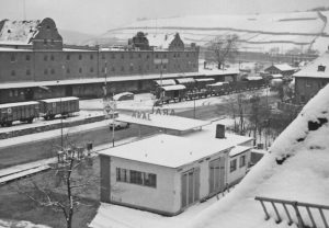 Die Veitshöchheimer Straße in den 1960er Jahren. Damals noch ein Würzburger Industriegebiet.