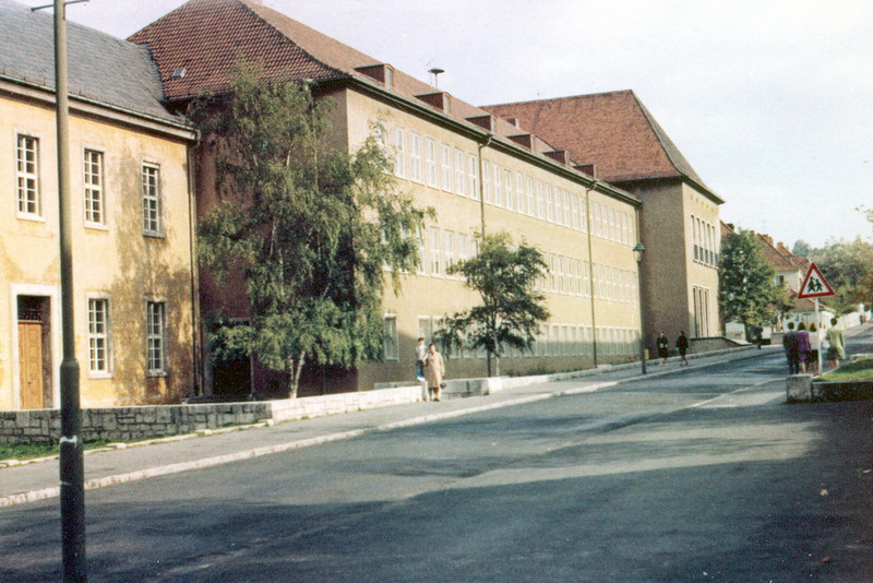 Die Goethe-Schule im Frauenland (heute Goethe-Kepler-Schule).