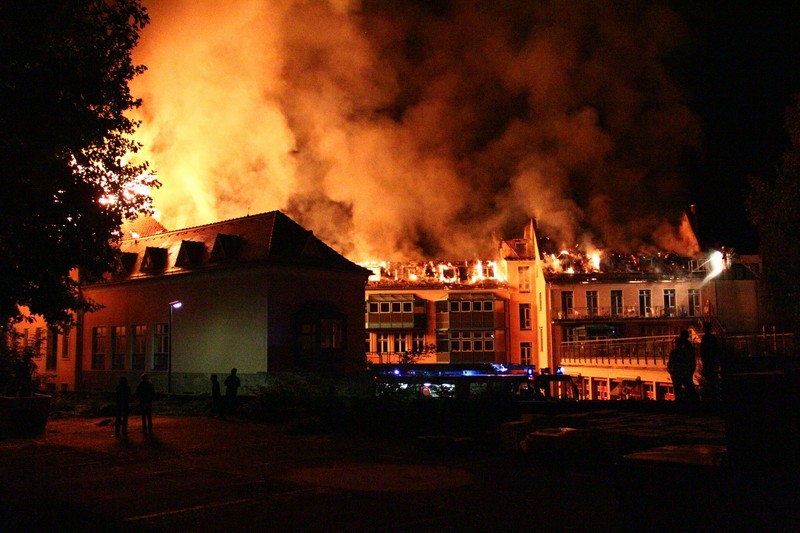 Großbrand Peterpfarrgasse 2011