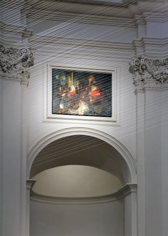 Blick in den prächtigen und renovierten Innenraum von Neumünster.
