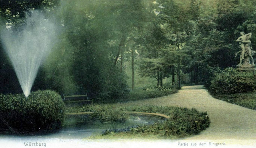 Postkarte aus dem Jahr 1905.