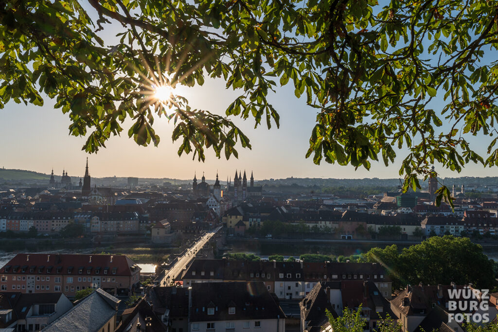 Wenn ein Sommertag in Würzburg beginnt ...