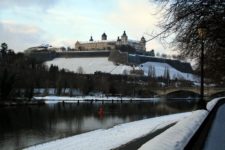 Winter in Würzburg im Januar 2010.