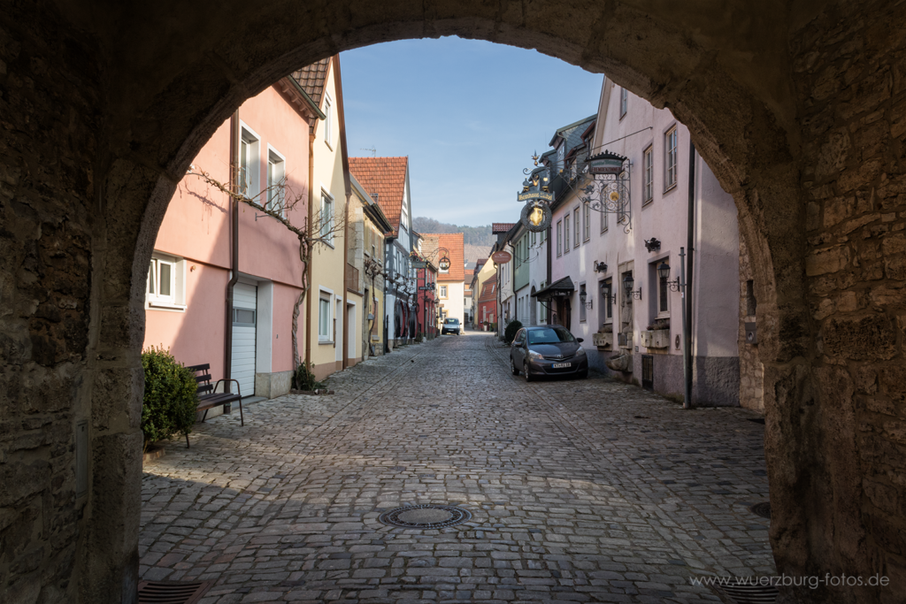 Blick in den Stadtkern.