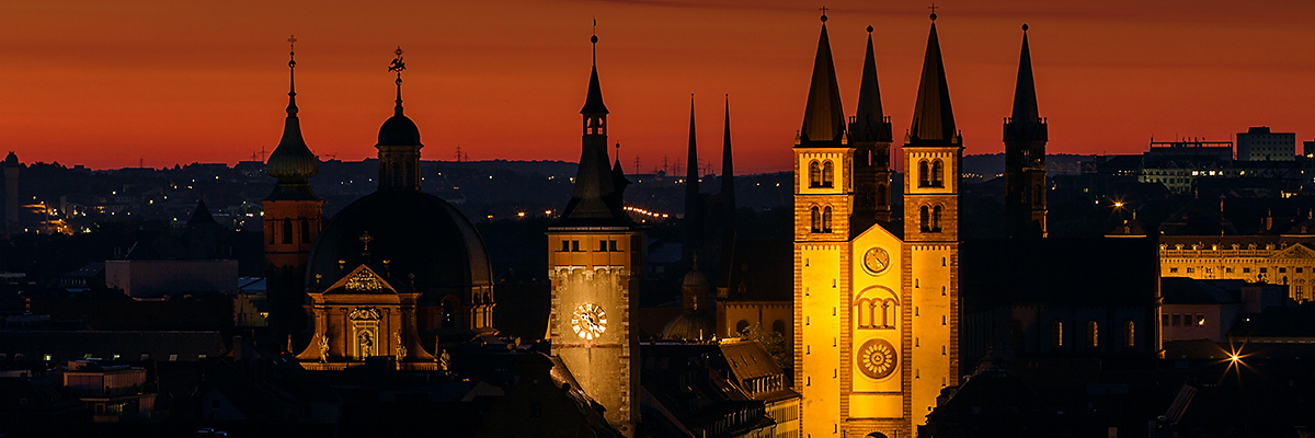 Wallpaper: Sonnenaufgang über der Stadt