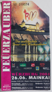 1300 Jahre Würzburg: Feuerzauber 2004