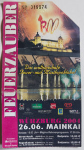 1300 Jahre Würzburg: Feuerzauber 2004