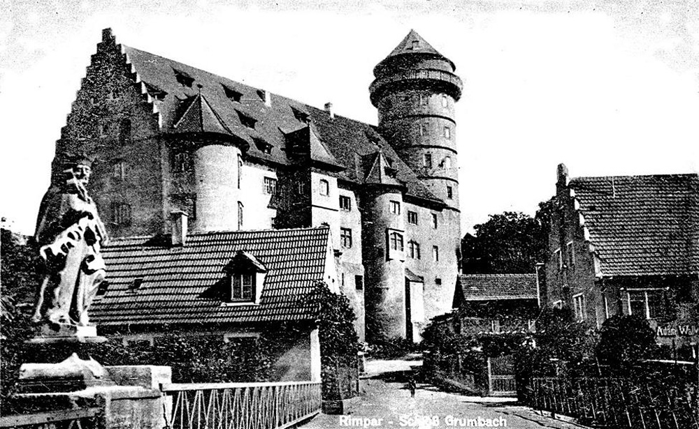 Rimpar Schloss 1949