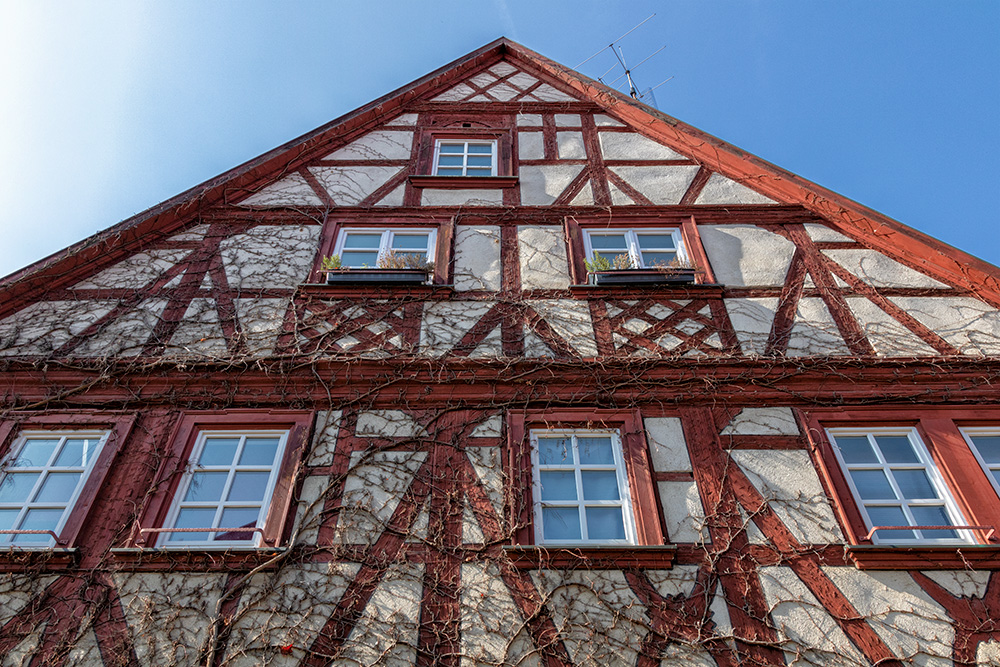 Schönes und gut erhaltenes Fachwerk findet man in dieser Stadt reichlich!