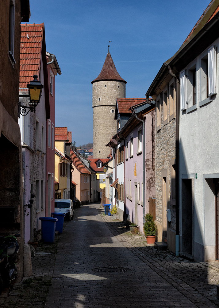 Blick in die Boxgasse.