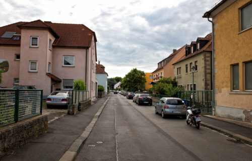 Die Lehmgrubensiedlung in Würzburg.