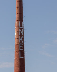 Der ehemalige "Unkel"-Schornstein.