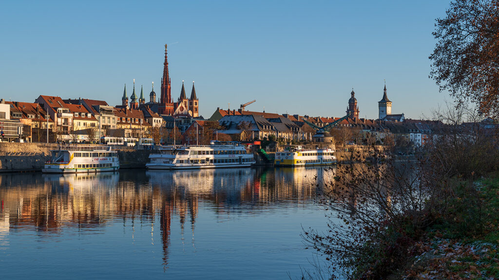 Würzburg im Winter 2025.
